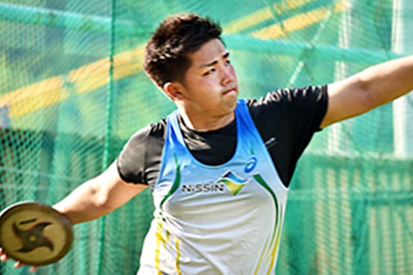 業務部所属 競技：円盤投